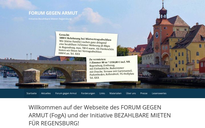 Screenshot of bezahlbare-mieten-regensburg.de