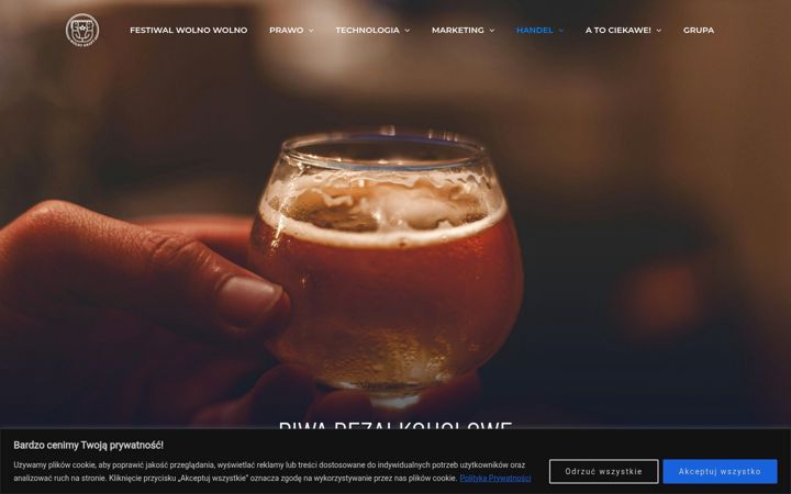Screenshot of bezalkoholowepiwa.pl