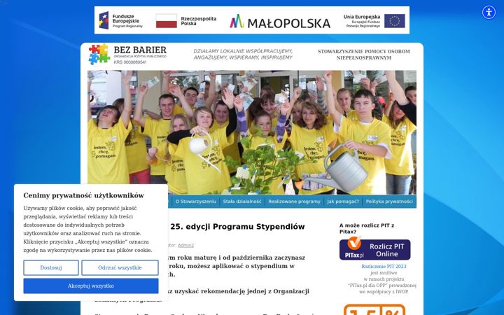 Ekrano kopija bezbarier.org