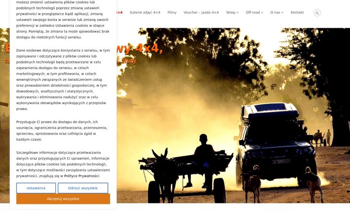 Screenshot of bezdroza4x4.pl