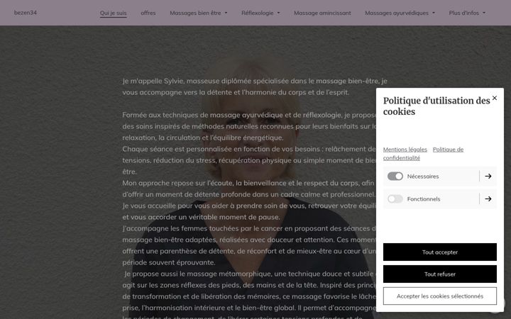 Screenshot of bezen34.com