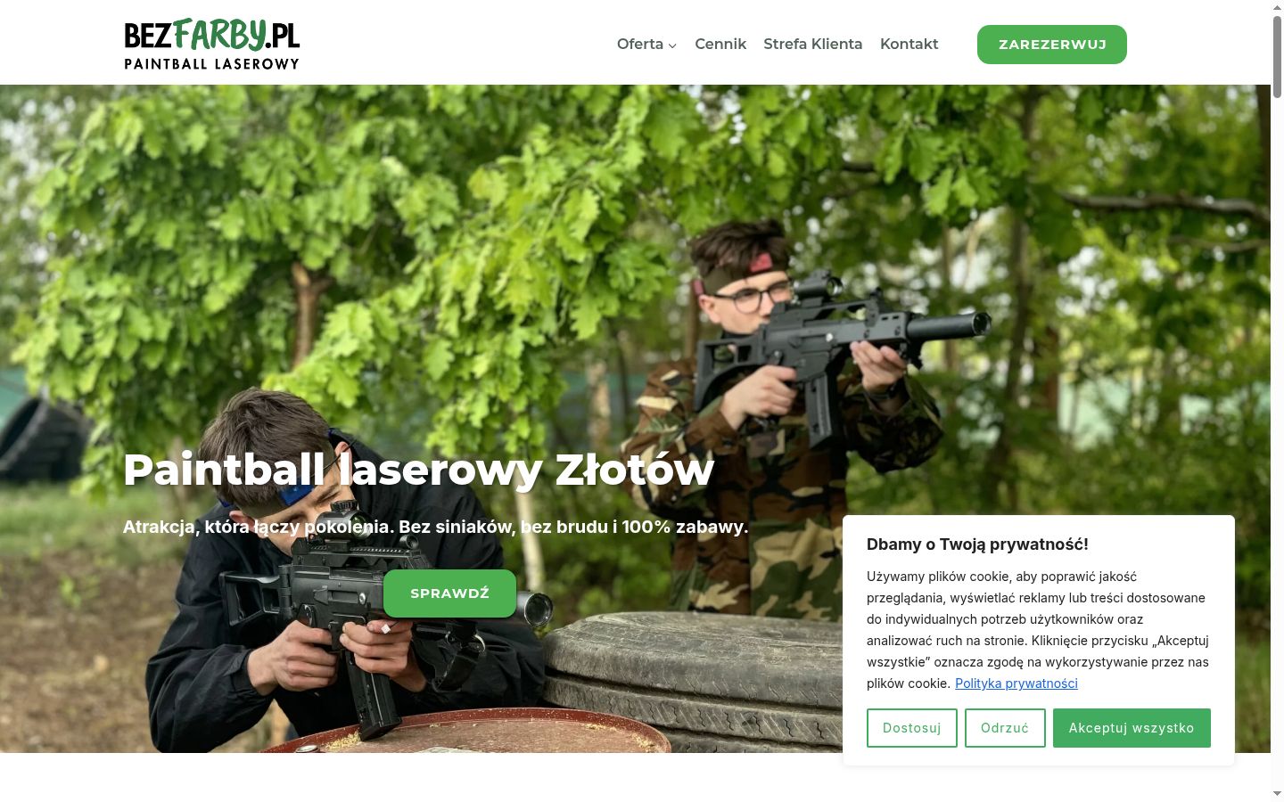 Screenshot tal-banner tal-kunsens muri qabel kwalunkwe interazzjoni
