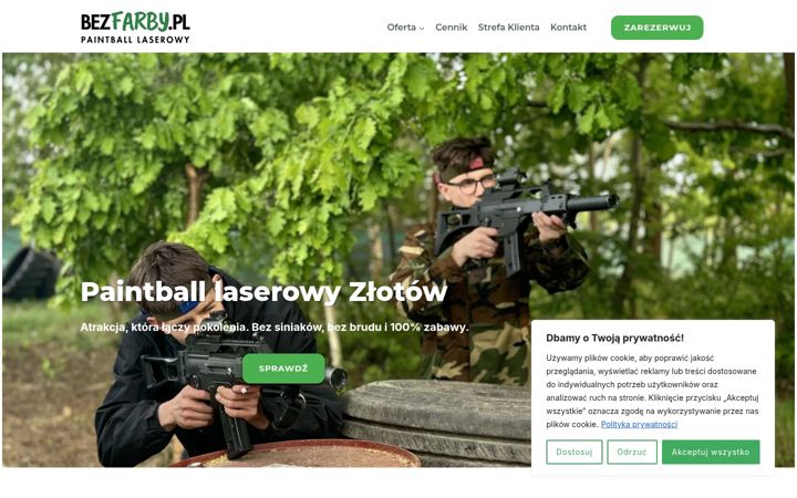 Screenshot ta' bezfarby.pl