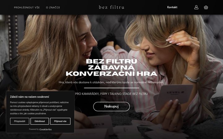 Screenshot of bezfiltru.com