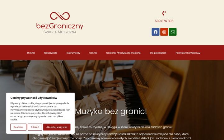 Screenshot ta' bezgraniczny.pl