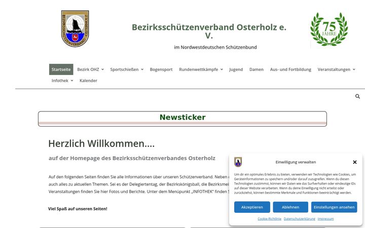 Képernyőkép: bezirksschuetzenverband-osterholz.de