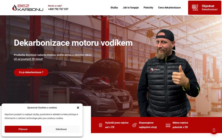 Skjámynd af bezkarbonu.cz
