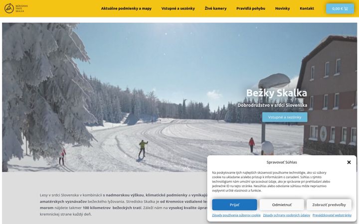 Screenshot of bezkarsketrateskalka.sk