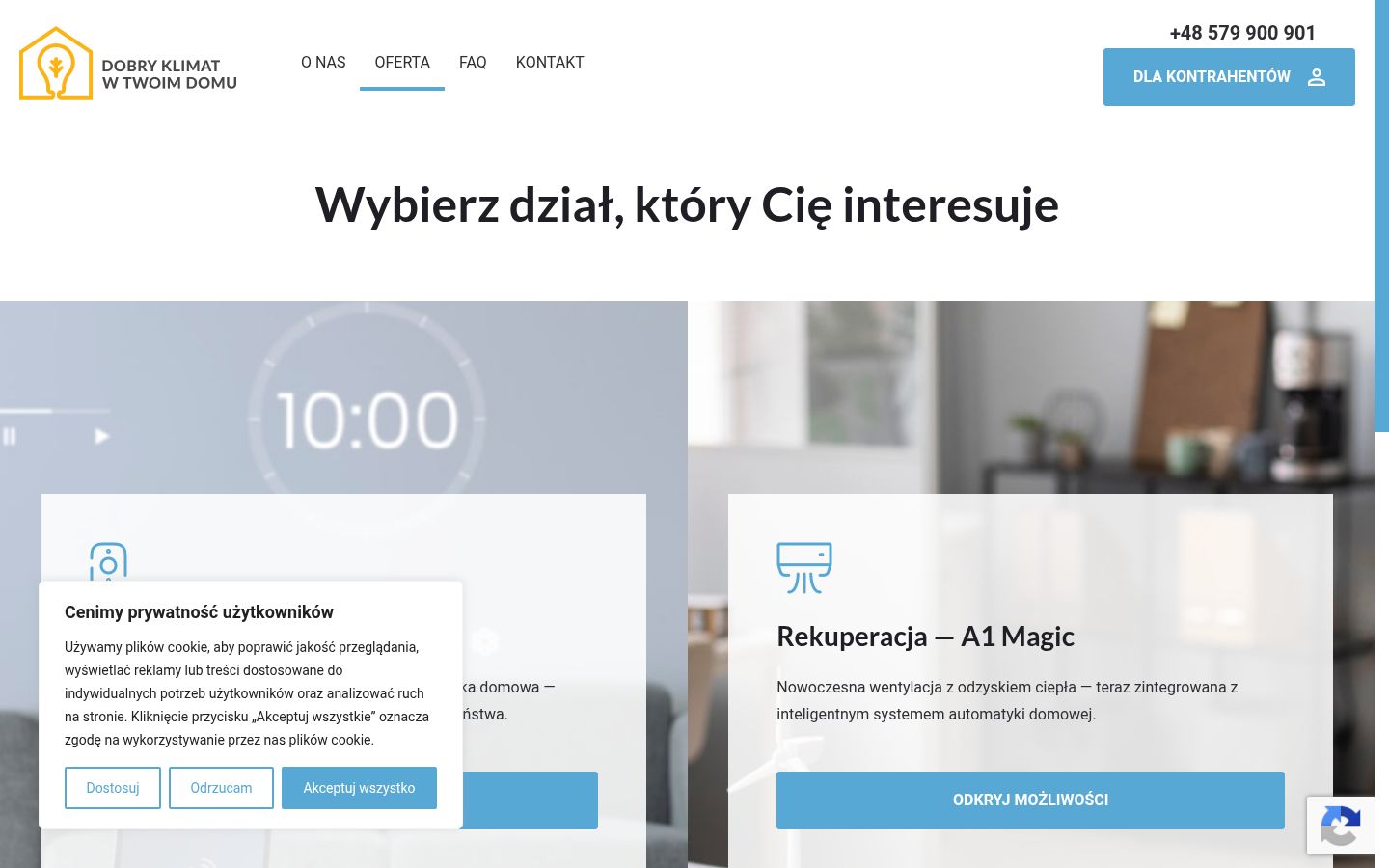 Screenshot tal-banner tal-kunsens muri qabel kwalunkwe interazzjoni