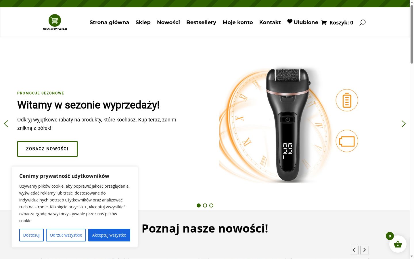 Ekraanipilt nõusolekubännerist, mida näidati enne mis tahes suhtlust