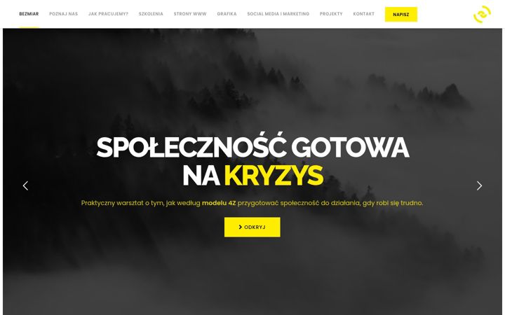 Ekrānuzņēmums no bezmiarmozliwosci.pl