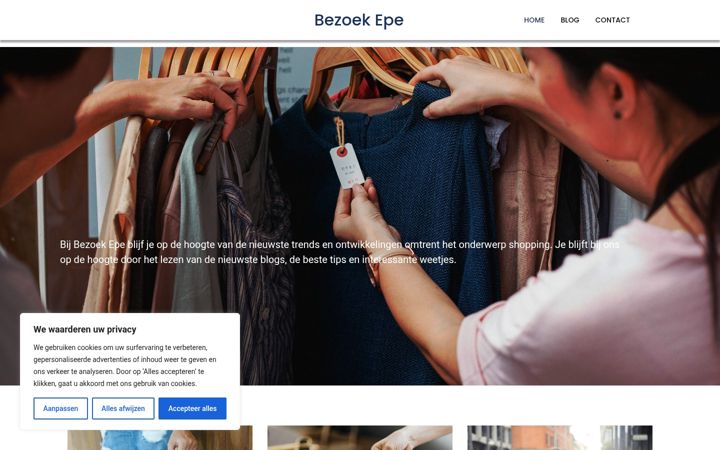 Ekrānuzņēmums no bezoekepe.nl