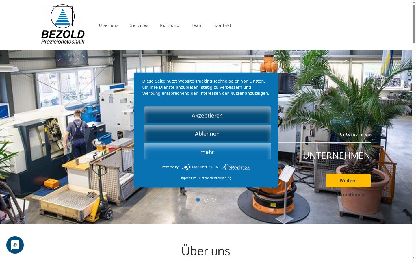 Sutikimo reklamjuostės, rodytos prieš bet kokią sąveiką, ekrano kopija