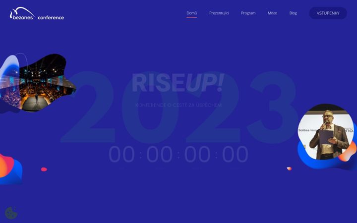 Screenshot of bezonesconference.com