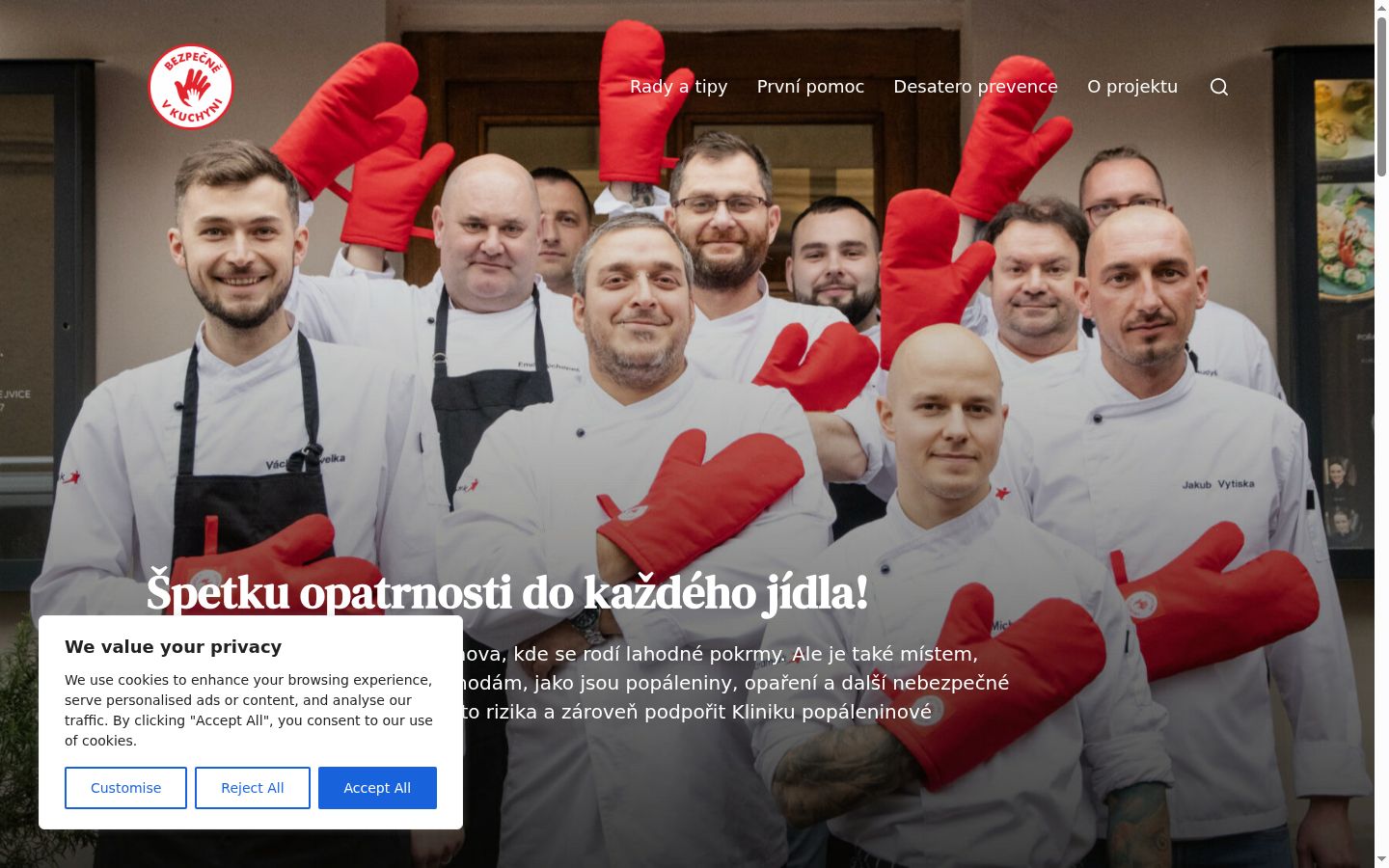 Sutikimo reklamjuostės, rodytos prieš bet kokią sąveiką, ekrano kopija