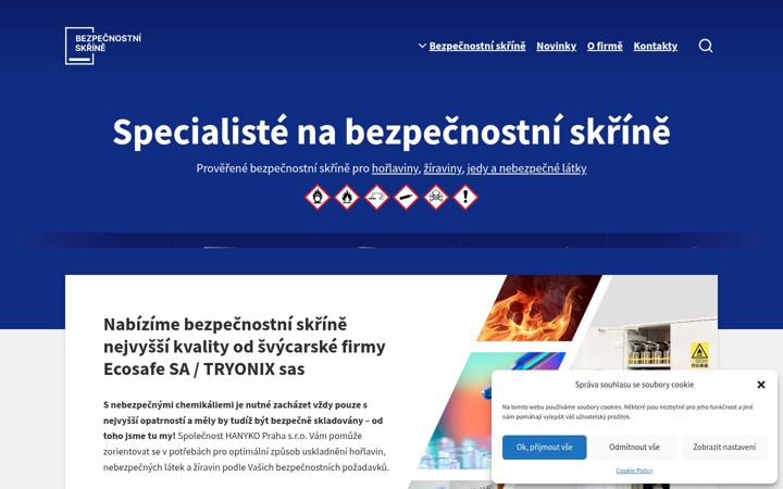 Screenshot of bezpecnostni-skrine.eu