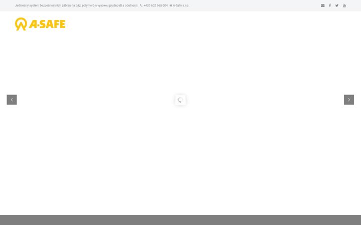 Screenshot of bezpecnostnizabranyasafe.cz