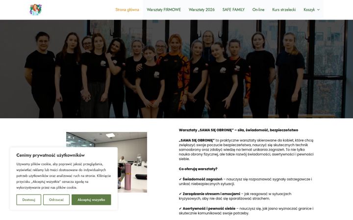 Ekrānuzņēmums no bezpieczna-kobieta.pl