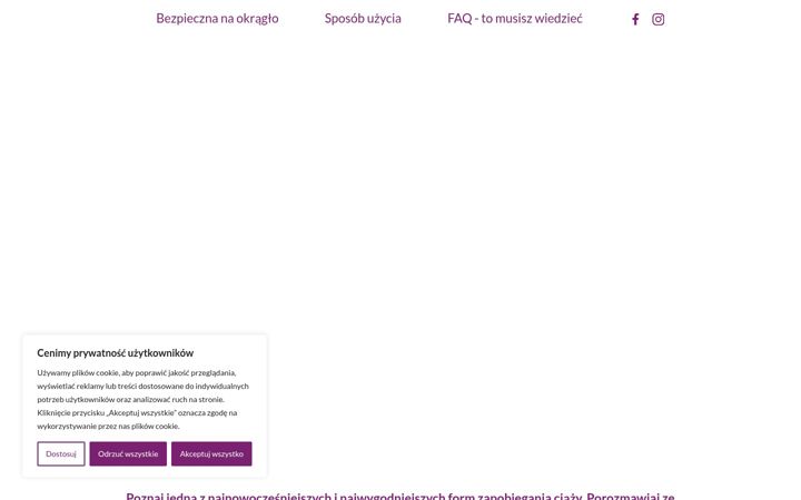 Screenshot of bezpiecznanaokraglo.pl