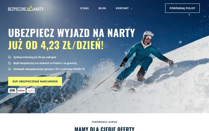 Screenshot of bezpiecznenarty.pl