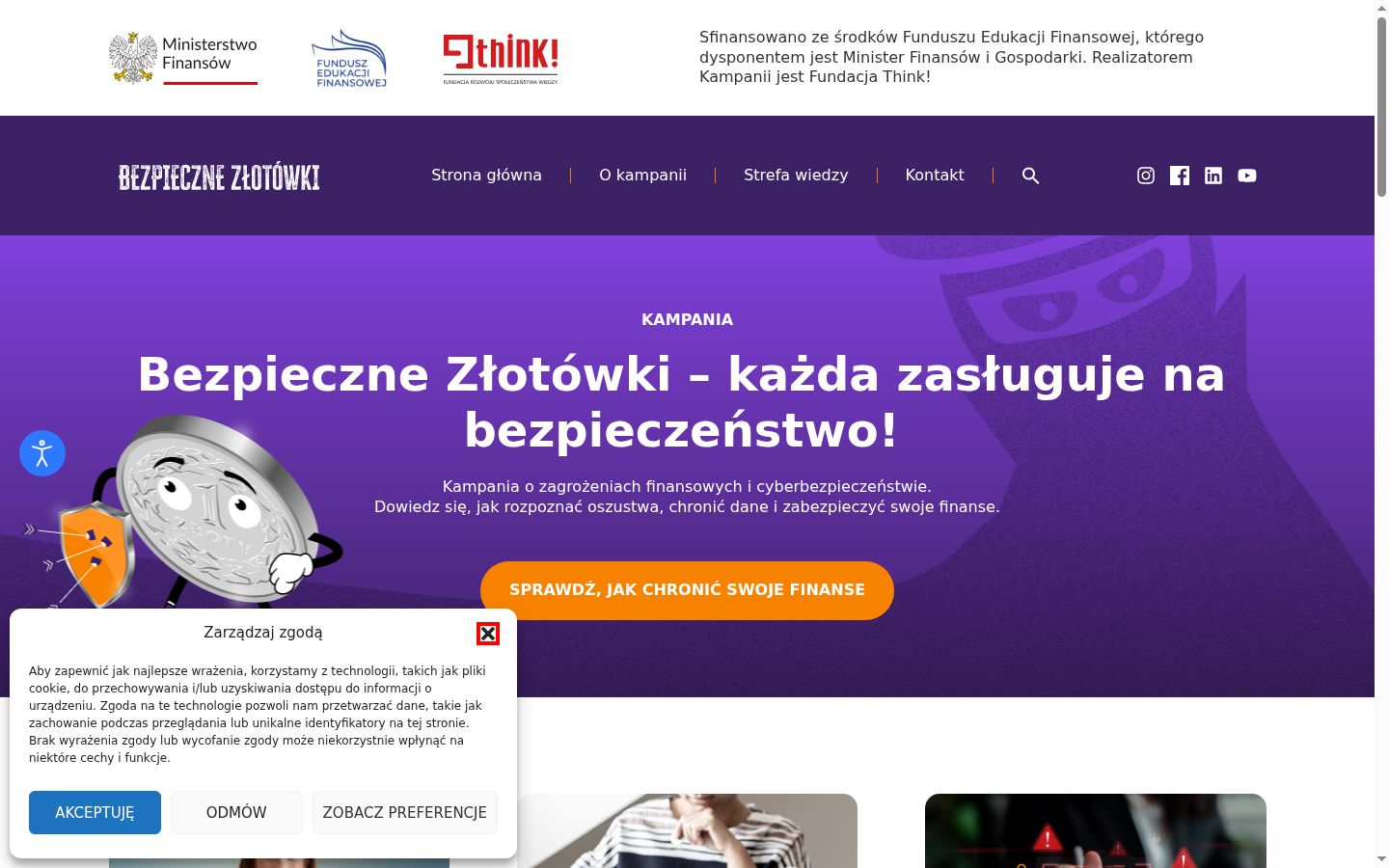 Sutikimo reklamjuostės, rodytos prieš bet kokią sąveiką, ekrano kopija