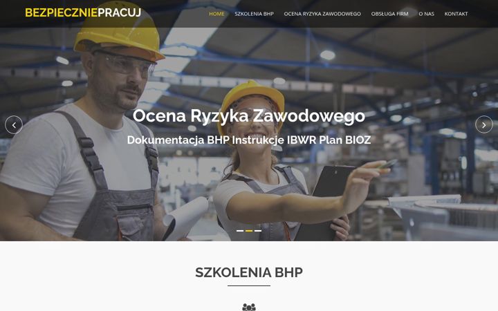 Screenshot of bezpieczniepracuj.pl