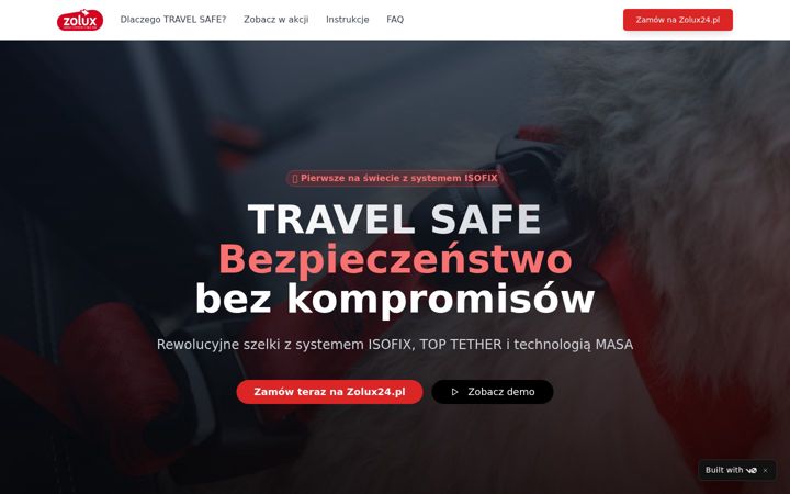 Screenshot of bezpieczniezpsem.pl