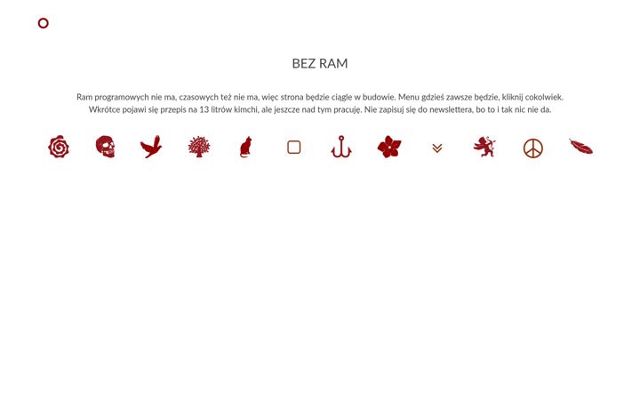 Screenshot of bezram.pl