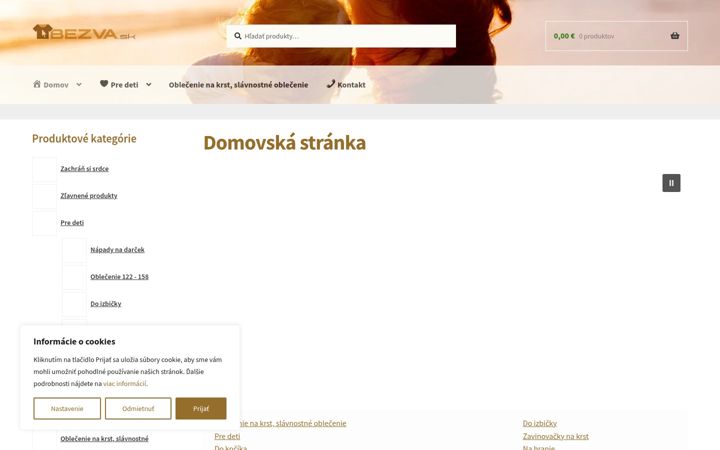 Snímek obrazovky bezva.sk