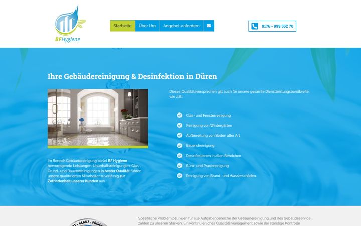 Ekrano kopija bf-hygiene.de