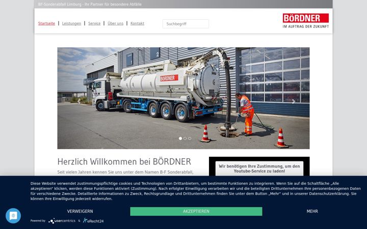 Screenshot of bf-limburg.de