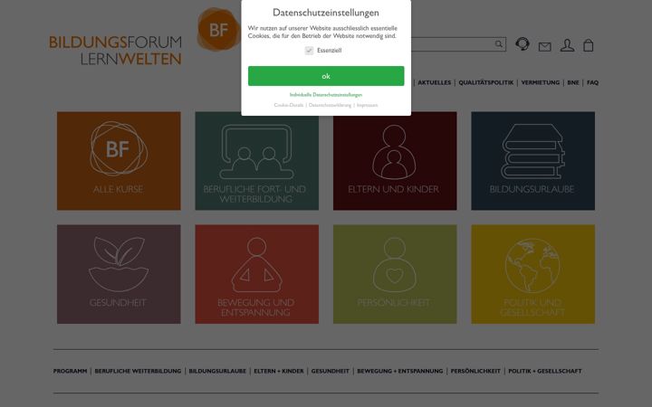 Ekrano kopija bf-minden.de