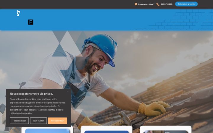 Screenshot of bf-multiservices.fr