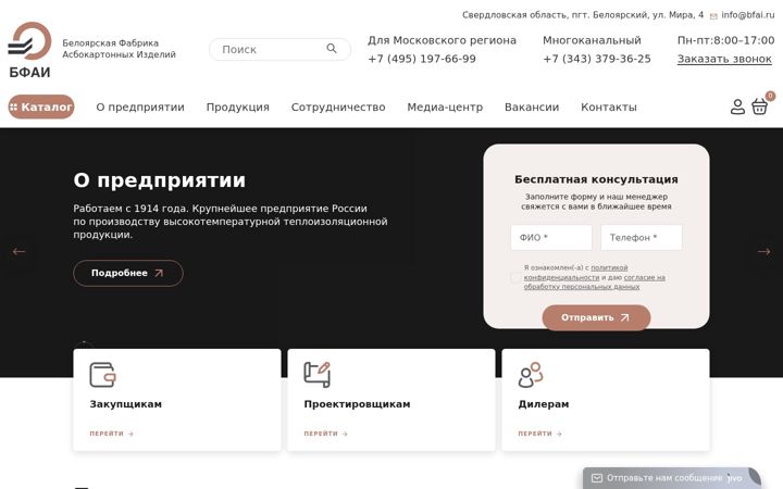 Screenshot of bfai.ru