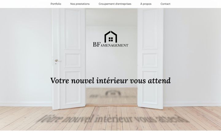 Screenshot of bfamenagement.fr