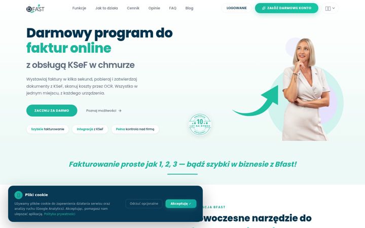 Screenshot ta' bfast.pl