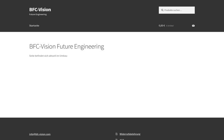 Screenshot of bfc-vision.com