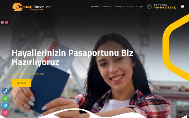 Screenshot of bfcareerline.com