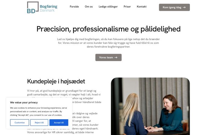 Screenshot of bfdk.dk