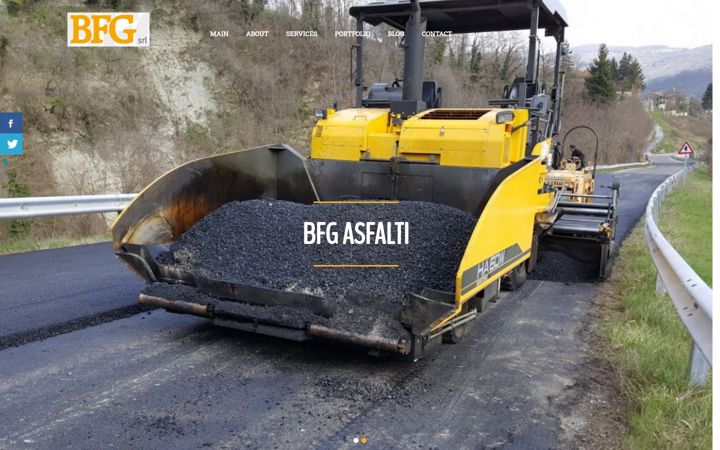 Screenshot of bfgasfalti.it
