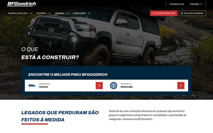 Screenshot van bfgoodrich.pt