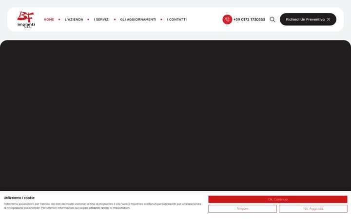 Screenshot of bfimpiantielettrici.it