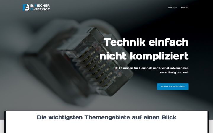 Captura de pantalla de bfischer-it.de