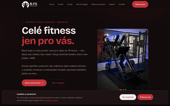 Ekrano kopija bfit-pce.cz