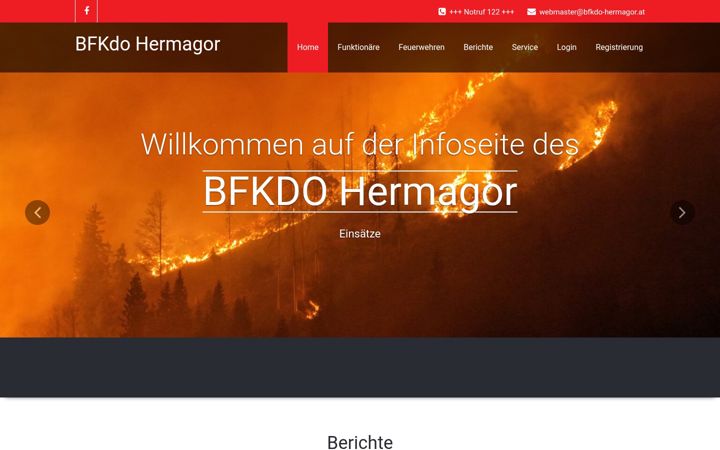 Screenshot of bfkdo-hermagor.at