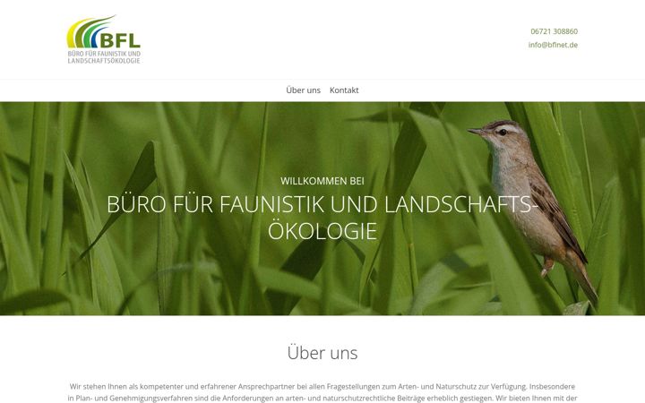 Skærmbillede af bflnet.de