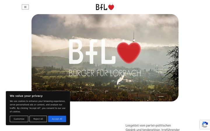 Screenshot of bfloe.de