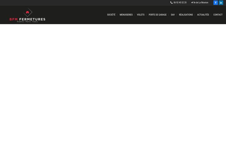 Screenshot of bfm-fermetures.com