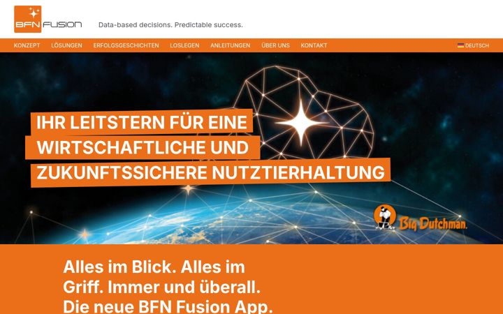 Screenshot of bfn-fusion.de