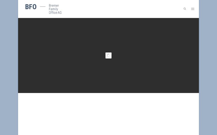 Screenshot of bfo-ag.de